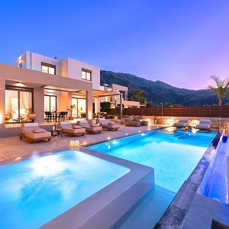 Minoas Villas Heated Pool Kournas Exterior photo